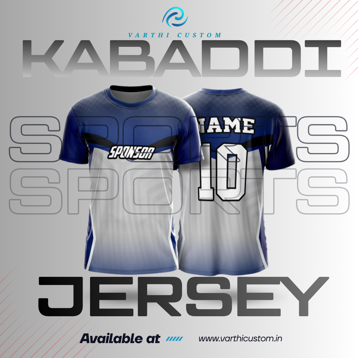 Kabaddi Jersey Collection – Custom Teamwear for Clubs, Corporates & Communities