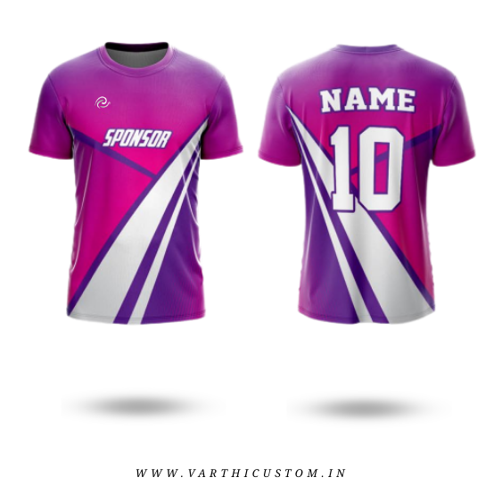 Vertical Grid Football Jersey – Custom Name & Number | Structured Club Kit