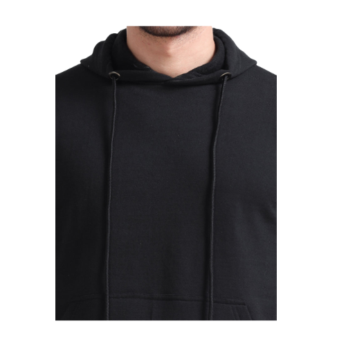 Custom Black Hoodie – Premium Cotton Blend with Personalized Fit for Teams & Individuals
