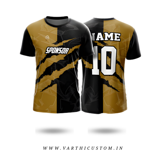 Clawstrike Esports Jersey – Custom Name & Number | Aggressive Slash Stream Kit