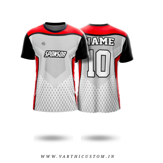 Dotflare Premium Jersey – Custom Name & Number | Gradient Texture Teamwear