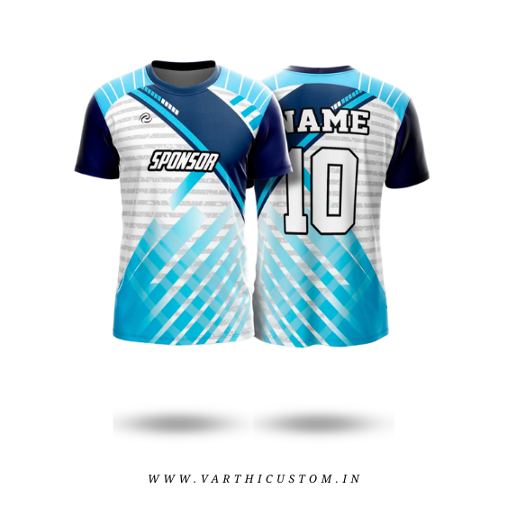 Stripeshift Premium Jersey – Custom Name & Number | Diagonal Panel Teamwear