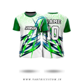 Streakprint Premium Jersey – Custom Name & Number | Abstract Motion Teamwear