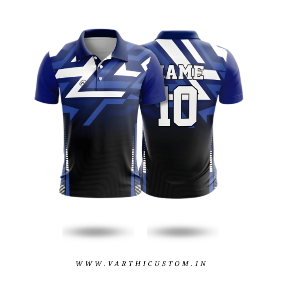 Zigzag Cricket Jersey – Custom Name &amp; Number | Dynamic Teamwear