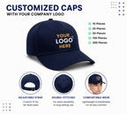 Customized Caps | Customized With Your Company Logo | Varthicustom.in - VARTHI CUSTOM