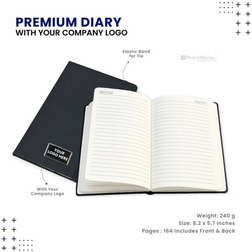 3 in 1 Diary Pen & Bottle Set | Corporate Gift | Varthicustom.in - VARTHI CUSTOM