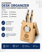 Desk Organiser l Tabel pen Holder l Customized l Varthicustom.in - VARTHI CUSTOM