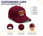 Customized Caps | Customized With Your Company Logo | Varthicustom.in - VARTHI CUSTOM