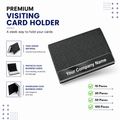 Premium Visiting Card Holder l Customized l Varthicustom.in - VARTHI CUSTOM