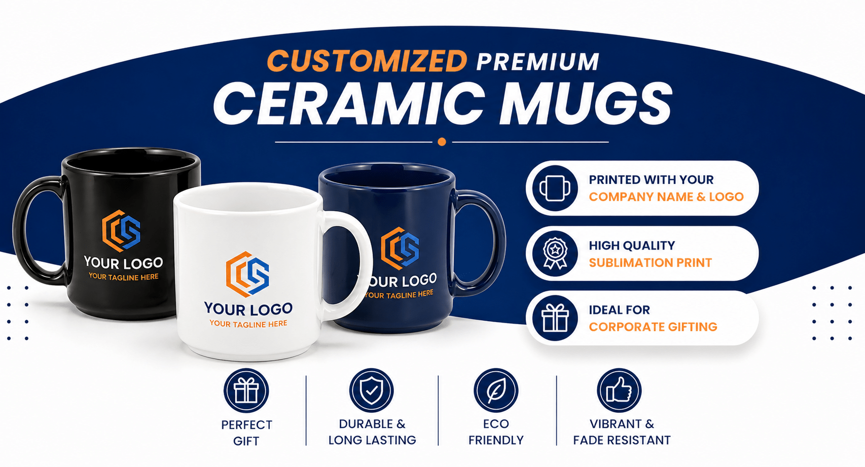 Custom Printed Mugs – Daily Use, Daily Branding - VARTHI CUSTOM