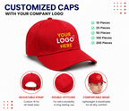 Customized Caps | Customized With Your Company Logo | Varthicustom.in - VARTHI CUSTOM
